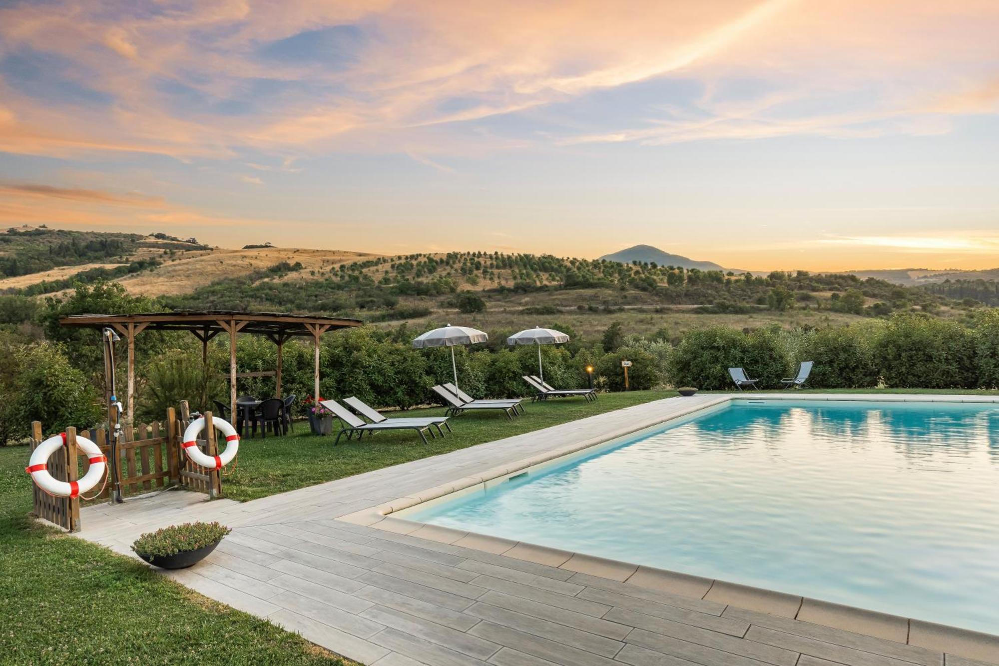 Agriturismo Podere San Giorgio Radicofani Buitenkant foto