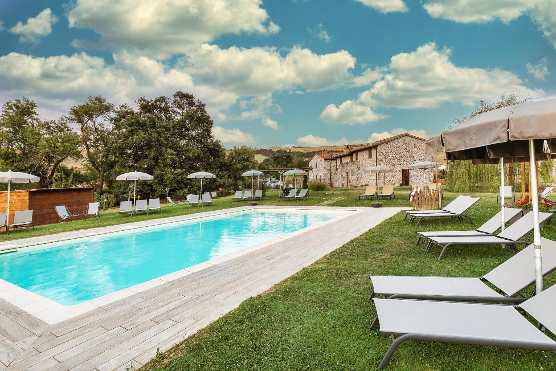 Agriturismo Podere San Giorgio Radicofani Buitenkant foto