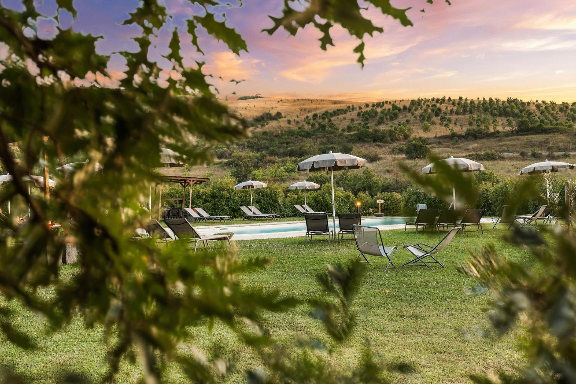 Agriturismo Podere San Giorgio Radicofani Buitenkant foto